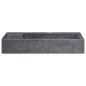 Lavandino Nero 58x39x10 cm in Marmo Lavandino Nero 58x39x10 cm in Marmo