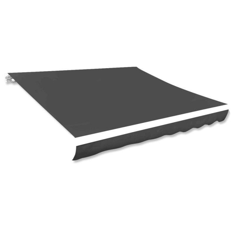 Tendone Parasole in Tela Antracite 300x250 cm Tendone Parasole in Tela Antracite 300x250 cm