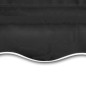 Tendone Parasole in Tela Antracite 300x250 cm Tendone Parasole in Tela Antracite 300x250 cm