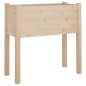 vidaXL Fioriere da Giardino 2 pz 70x31x70 cm in Massello di Pino vidaXL Fioriere da Giardino 2 pz 70x31x70 cm in Massello di Pino
