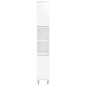 Armadietto Bagno Bianco Lucido 30x30x190cm in Legno Multistrato Armadietto Bagno Bianco Lucido 30x30x190cm in Legno Multistrato