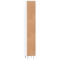 Armadietto Bagno Bianco Lucido 30x30x190cm in Legno Multistrato Armadietto Bagno Bianco Lucido 30x30x190cm in Legno Multistrato