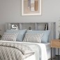 Testiera Letto con Scomparti Grigio Sonoma 180x18,5x104,5 cm Testiera Letto con Scomparti Grigio Sonoma 180x18,5x104,5 cm