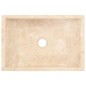 Lavello 45x30x12 cm Marmo Lucido Crema Lavello 45x30x12 cm Marmo Lucido Crema