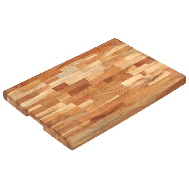 Tagliere 60x40x4 cm in Legno Massello di Acacia Tagliere 60x40x4 cm in Legno Massello di Acacia