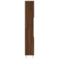 vidaXL Armadietto Bagno Rovere Marrone 30x30x190cm Legno Multistrato vidaXL Armadietto Bagno Rovere Marrone 30x30x190cm Legno Multistrato