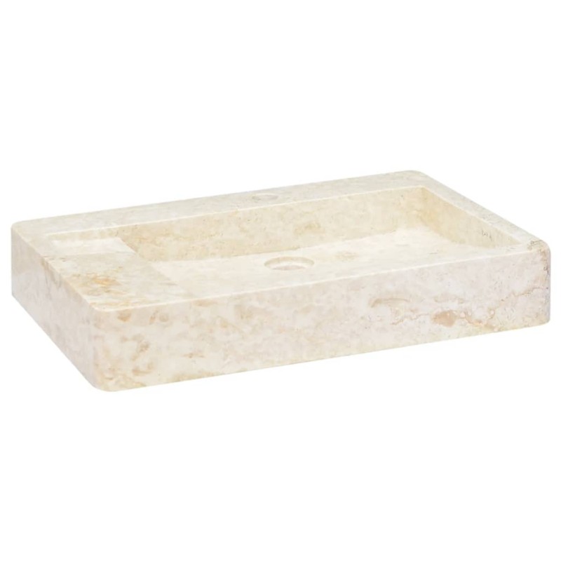 Lavandino Crema 58x39x10 cm in Marmo Lavandino Crema 58x39x10 cm in Marmo