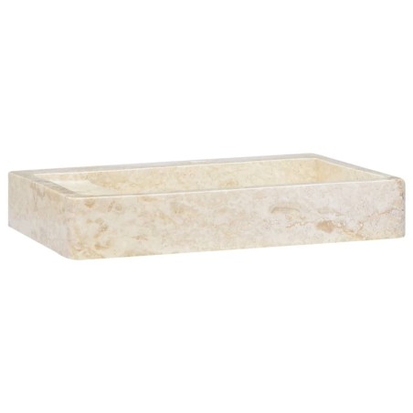Lavandino Crema 58x39x10 cm in Marmo