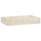 Lavandino Crema 58x39x10 cm in Marmo Lavandino Crema 58x39x10 cm in Marmo