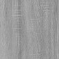 Tavolino da Salotto grigio sonoma 60x50x36,5 cm in Multistrato