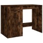 Scrivania Rovere Fumo 100x49x75 cm in Legno Multistrato Scrivania Rovere Fumo 100x49x75 cm in Legno Multistrato
