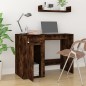 Scrivania Rovere Fumo 100x49x75 cm in Legno Multistrato Scrivania Rovere Fumo 100x49x75 cm in Legno Multistrato