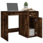 Scrivania Rovere Fumo 100x49x75 cm in Legno Multistrato Scrivania Rovere Fumo 100x49x75 cm in Legno Multistrato