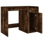 Scrivania Rovere Fumo 100x49x75 cm in Legno Multistrato Scrivania Rovere Fumo 100x49x75 cm in Legno Multistrato