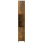 Armadietto Bagno Rovere Fumo 30x30x183,5cm Legno Ingegnerizzato Armadietto Bagno Rovere Fumo 30x30x183,5cm Legno Ingegnerizzato
