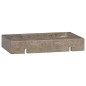 Lavandino Grigio 38x24x6,5 cm in Marmo Lavandino Grigio 38x24x6,5 cm in Marmo