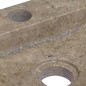 Lavandino Grigio 38x24x6,5 cm in Marmo Lavandino Grigio 38x24x6,5 cm in Marmo