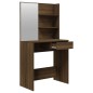 Toeletta con Specchio Rovere Marrone 74,5x40x141 cm Toeletta con Specchio Rovere Marrone 74,5x40x141 cm