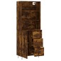 Credenza Rovere Fumo 69,5x34x180 cm in Legno Multistrato Credenza Rovere Fumo 69,5x34x180 cm in Legno Multistrato