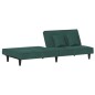Divano Letto Verde Scuro in Velluto Divano Letto Verde Scuro in Velluto