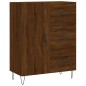 Credenza Rovere Marrone 69,5x34x180 cm in Legno Multistrato Credenza Rovere Marrone 69,5x34x180 cm in Legno Multistrato