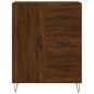 Credenza Rovere Marrone 69,5x34x180 cm in Legno Multistrato Credenza Rovere Marrone 69,5x34x180 cm in Legno Multistrato