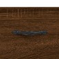 Credenza Rovere Marrone 69,5x34x180 cm in Legno Multistrato Credenza Rovere Marrone 69,5x34x180 cm in Legno Multistrato