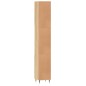 Armadietto da Bagno Rovere Sonoma 30x30x190cm Legno Multistrato Armadietto da Bagno Rovere Sonoma 30x30x190cm Legno Multistrato