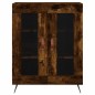 Credenza Rovere Fumo 69,5x34x180 cm in Legno Multistrato Credenza Rovere Fumo 69,5x34x180 cm in Legno Multistrato
