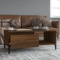 Tavolino da Salotto Rovere Marrone 90x50x36,5 cm in Multistrato Tavolino da Salotto Rovere Marrone 90x50x36,5 cm in Multistrato