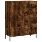 Credenza Rovere Fumo 69,5x34x180 cm in Legno Multistrato Credenza Rovere Fumo 69,5x34x180 cm in Legno Multistrato