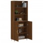 Credenza Rovere Marrone 69,5x34x180 cm in Legno Multistrato Credenza Rovere Marrone 69,5x34x180 cm in Legno Multistrato