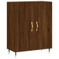 Credenza Rovere Marrone 69,5x34x180 cm in Legno Multistrato Credenza Rovere Marrone 69,5x34x180 cm in Legno Multistrato