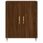 Credenza Rovere Marrone 69,5x34x180 cm in Legno Multistrato Credenza Rovere Marrone 69,5x34x180 cm in Legno Multistrato