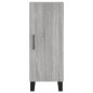 Credenza Grigio Sonoma 34,5x34x180 cm in Legno Multistrato Credenza Grigio Sonoma 34,5x34x180 cm in Legno Multistrato