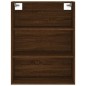 Credenza Rovere Marrone 69,5x34x180 cm in Legno Multistrato Credenza Rovere Marrone 69,5x34x180 cm in Legno Multistrato