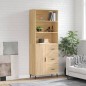 Credenza Rovere Sonoma 69,5x34x180 cm in Legno Multistrato Credenza Rovere Sonoma 69,5x34x180 cm in Legno Multistrato
