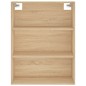 Credenza Rovere Sonoma 69,5x34x180 cm in Legno Multistrato Credenza Rovere Sonoma 69,5x34x180 cm in Legno Multistrato
