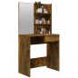 Toeletta con Specchio Rovere Fumo 74,5x40x141 cm Toeletta con Specchio Rovere Fumo 74,5x40x141 cm