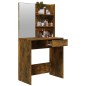 Toeletta con Specchio Rovere Fumo 74,5x40x141 cm Toeletta con Specchio Rovere Fumo 74,5x40x141 cm