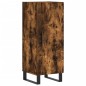Credenza Rovere Fumo 34,5x34x180 cm in Legno Multistrato Credenza Rovere Fumo 34,5x34x180 cm in Legno Multistrato