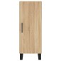 Credenza Rovere Sonoma 34,5x34x180 cm in Legno Multistrato Credenza Rovere Sonoma 34,5x34x180 cm in Legno Multistrato