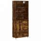 Credenza Rovere Fumo 69,5x34x180 cm in Legno Multistrato Credenza Rovere Fumo 69,5x34x180 cm in Legno Multistrato