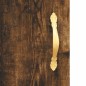 Credenza Rovere Fumo 69,5x34x180 cm in Legno Multistrato Credenza Rovere Fumo 69,5x34x180 cm in Legno Multistrato