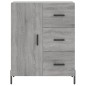 Credenza Grigio Sonoma 69,5x34x180 cm in Legno Multistrato Credenza Grigio Sonoma 69,5x34x180 cm in Legno Multistrato