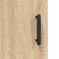 Credenza Rovere Sonoma 69,5x34x180 cm in Legno Multistrato Credenza Rovere Sonoma 69,5x34x180 cm in Legno Multistrato