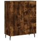 Credenza Rovere Fumo 69,5x34x180 cm in Legno Multistrato Credenza Rovere Fumo 69,5x34x180 cm in Legno Multistrato