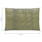 Rete Mimetica con Custodia 5x6 m Verde Rete Mimetica con Custodia 5x6 m Verde