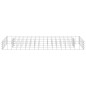 Gabbione Letto Rialzato in Acciaio Zincato 90x30x10 cm Gabbione Letto Rialzato in Acciaio Zincato 90x30x10 cm