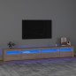 vidaXL Mobile Porta TV con Luci LED Rovere Sonoma 270x35x40 cm vidaXL Mobile Porta TV con Luci LED Rovere Sonoma 270x35x40 cm